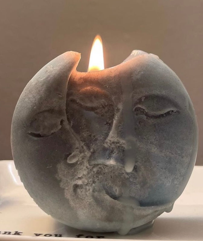 Moonlight Lavender Massage Oil Candle