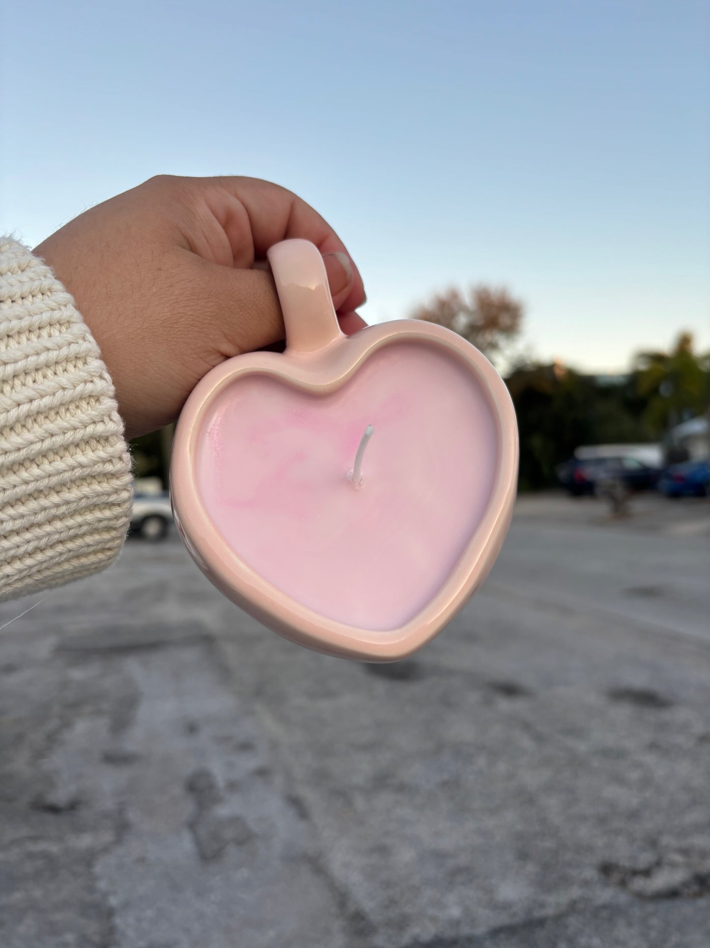 Strawberry Heart: Valentine Massage Candle