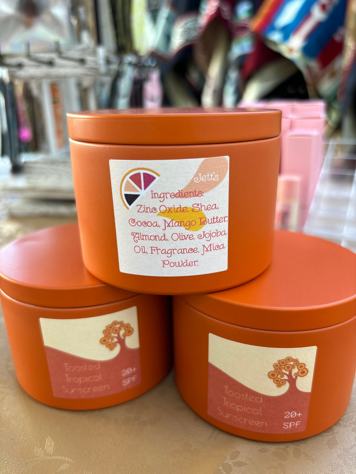 Vegan Shimmer Sunscreen
